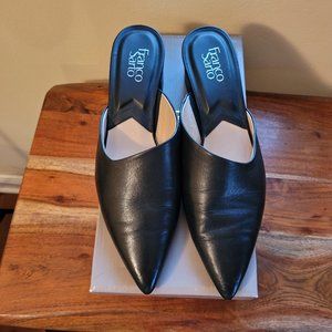 Franco Sarto Leather Mules